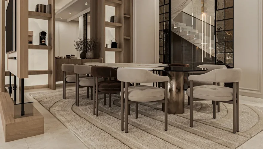 Venezia İtalyan Tasarım Yemek Odası - 1102 Luxury Line