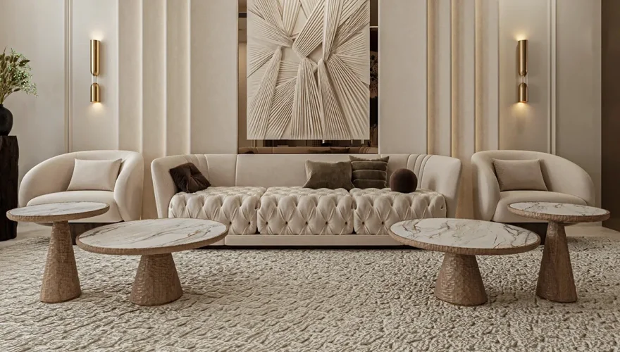 Venezia Modern Chester Koltuk Takımı - 1