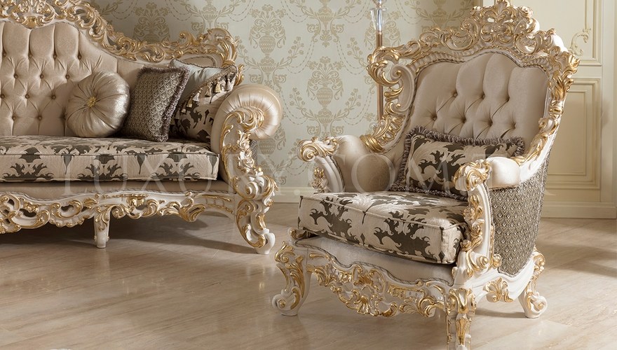 Venora Classic White Living Room - 4