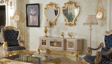Ventus Gold Leaf TV Stand