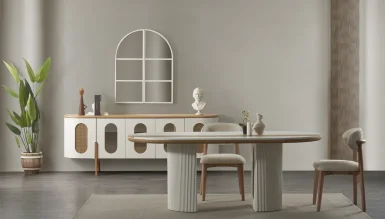 Avenzo Bohem Yemek Odası Takımı - 1172