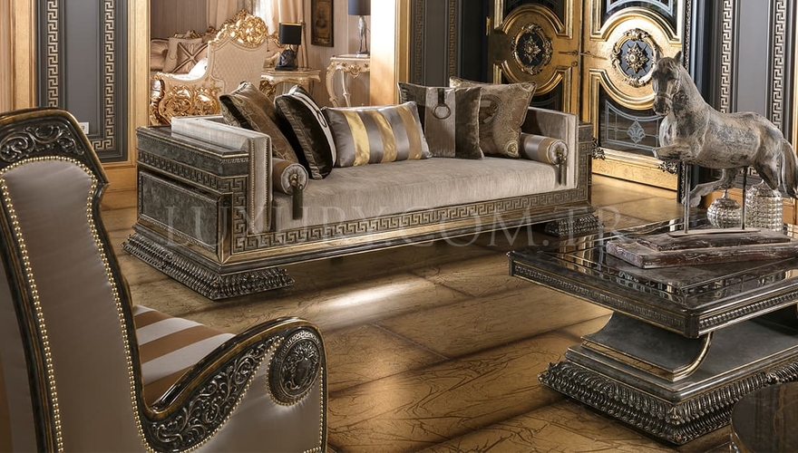 Versace Classic Living Room - 6