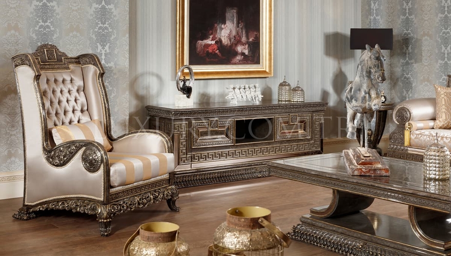Versace Classic Living Room - 2