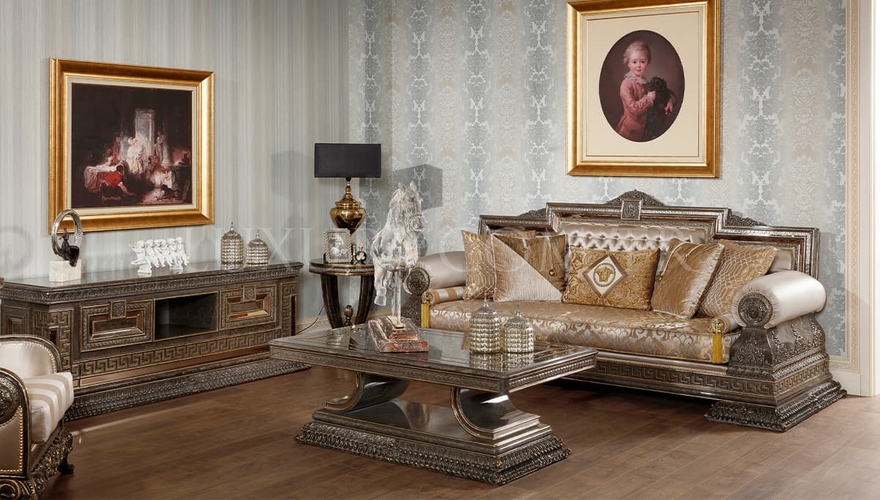 Versace Classic Living Room - 4