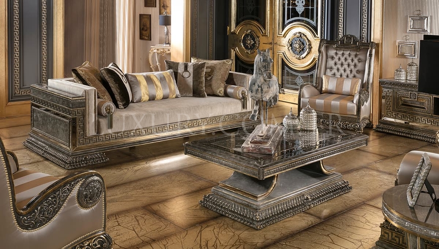 Versace Classic Living Room - 5