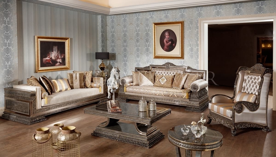 Versace Classic Living Room - 1