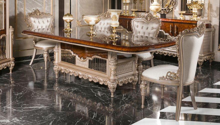 Vesta Klasik Ceviz Yemek Odası - 5