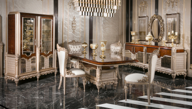 Vesta Klasik Ceviz Yemek Odası - 824