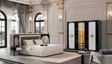 Veyron Beyaz Modern Yatak Odası - 1063