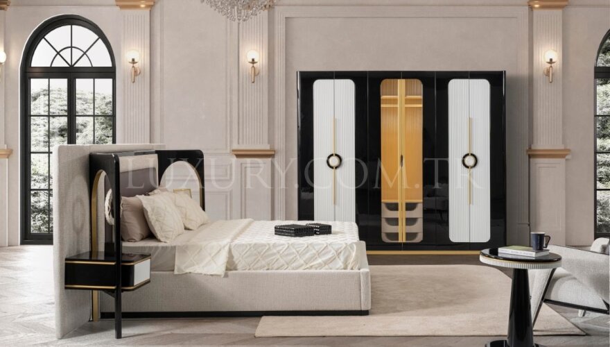 Veyron Beyaz Modern Yatak Odası - 2