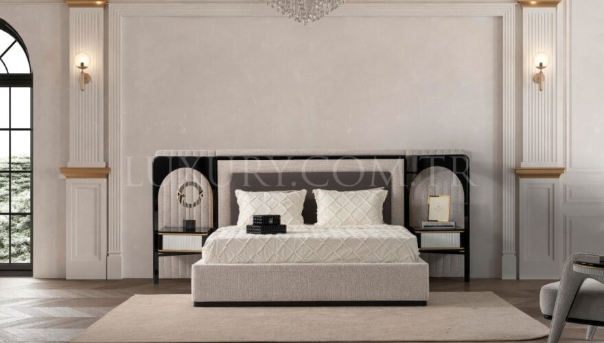 Veyron Beyaz Modern Yatak Odası - 4