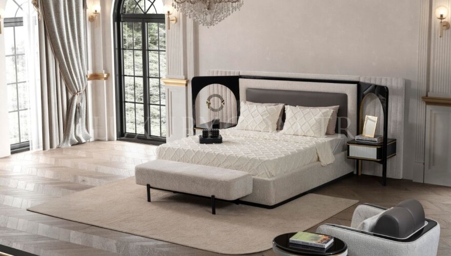Veyron Beyaz Modern Yatak Odası - 5