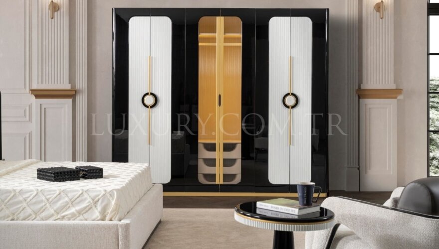Veyron Beyaz Modern Yatak Odası - 8