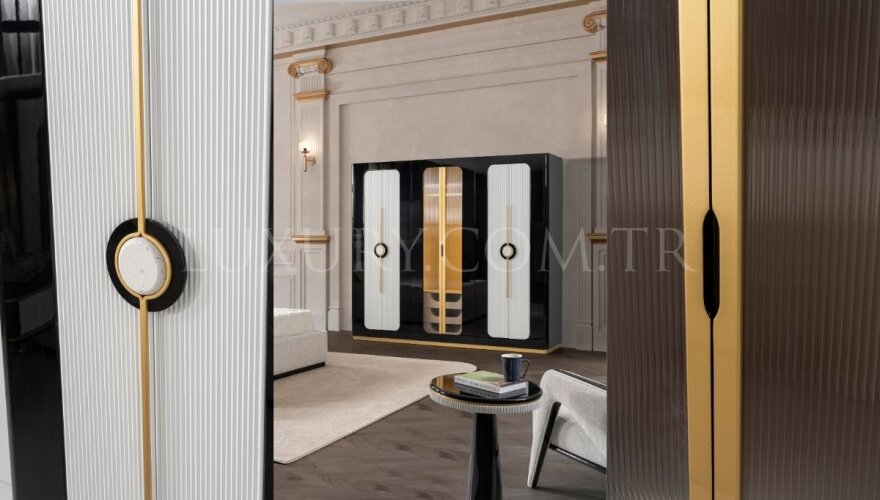 Veyron Beyaz Modern Yatak Odası - 9