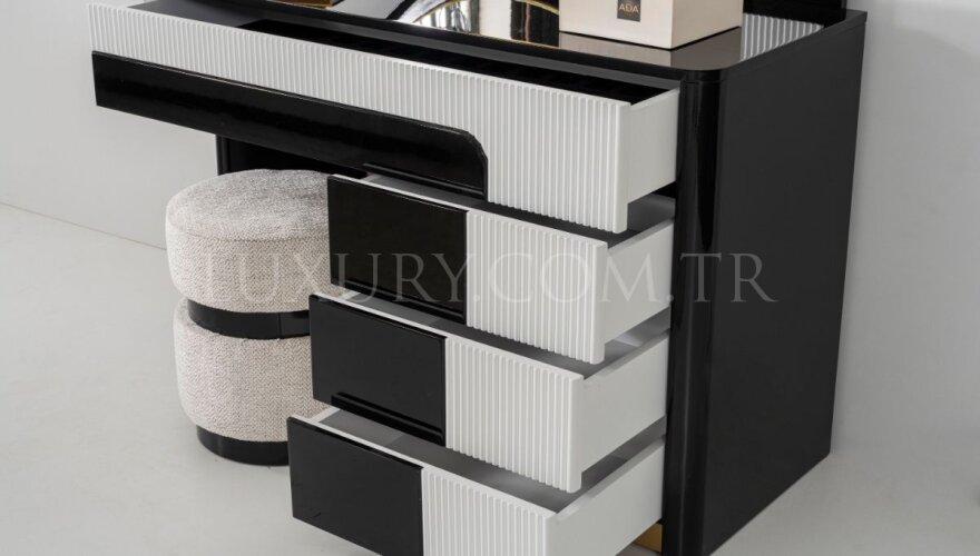Veyron Beyaz Modern Yatak Odası - 12