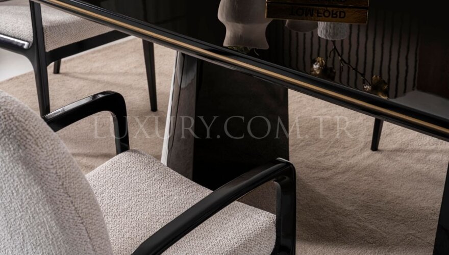 Veyron Beyaz Modern Yemek Odası - 5