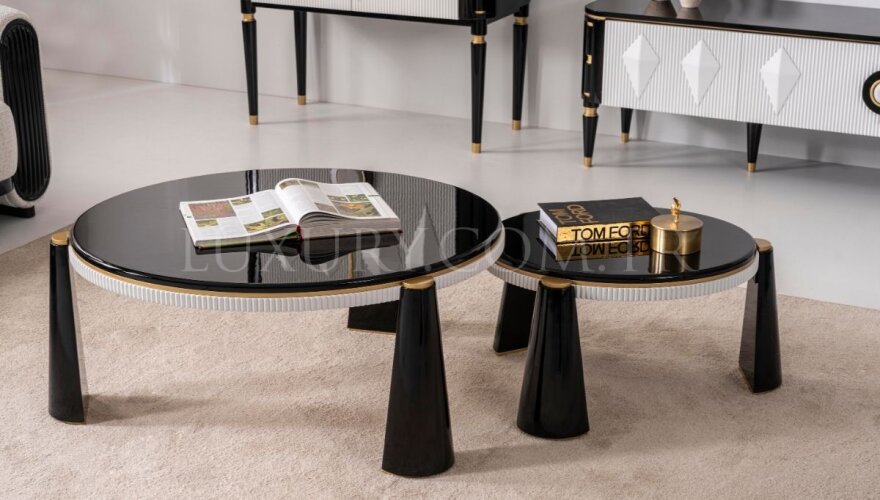 Veyron Beyaz Modern Yemek Odası - 13