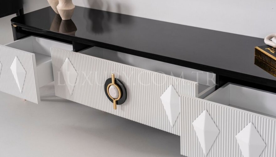 Veyron Beyaz Modern Yemek Odası - 15