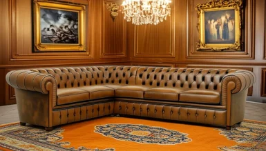Victoria Chester Köşe Koltuk - 1102 Luxury Line