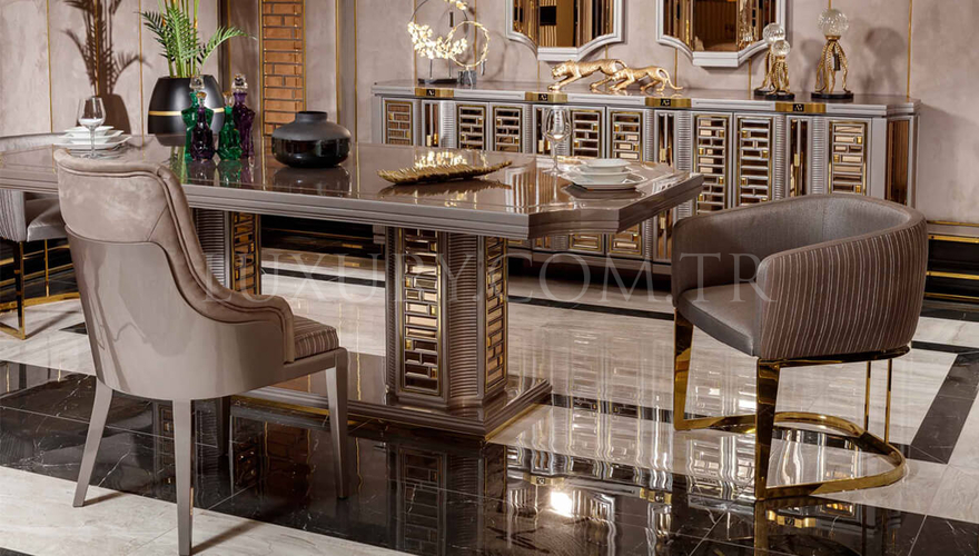 Vietnam Modern Bronze Dining Room - 3