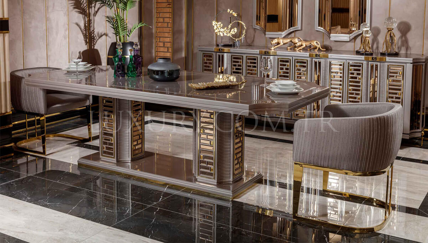 Vietnam Modern Bronze Dining Room - 2