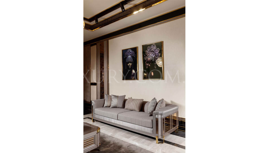 Vietnam Modern Bronze Living Room - 12