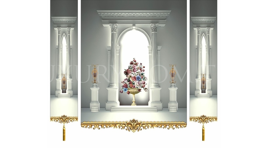 Vieyo Classic Curtain Model - 1084