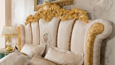 Villa Altın Varaklı Yatak Odası - Thumbnail
