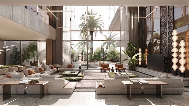 Villa Dekorasyonu İçin Özel Koltuk Takımları