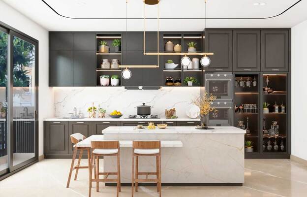 Villa ve Rezidanslar İçin Mutfak Tasarımı