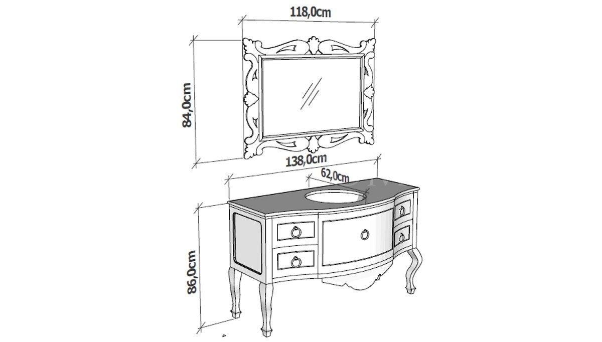 Vinera Classic Bathroom Set - 2