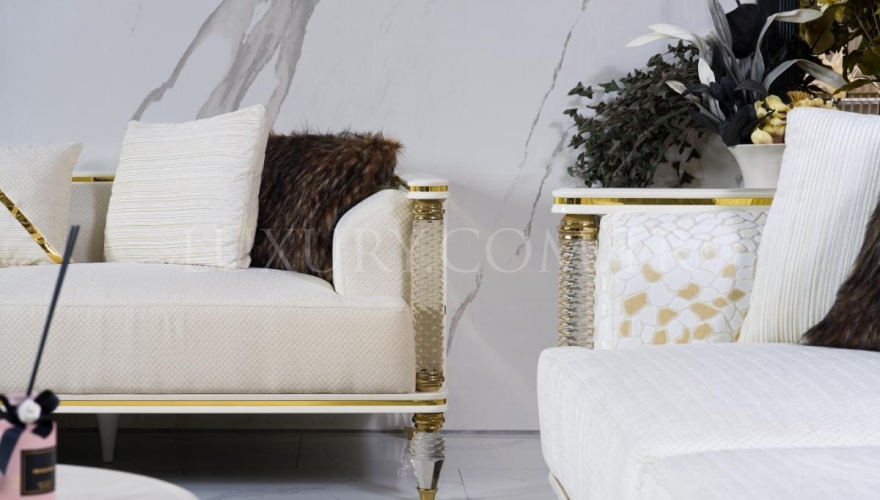 Viola Modern Sofa Set - 6