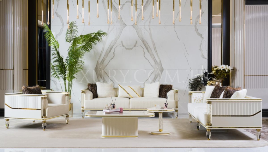 Viola Modern Sofa Set - 1