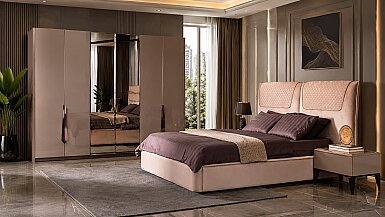 Virella Kahve Modern Yatak Odası - 1182