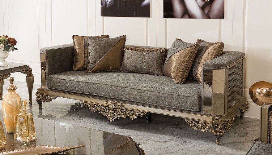 Vistera Art Deco Sofa Set - 4
