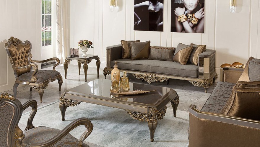 Vistera Art Deco Sofa Set - 7