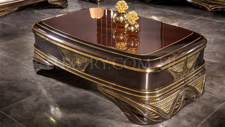 Viyola Brown Modern Living Room - 9