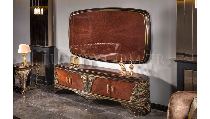 Viyola Kahverengi Modern TV Ünitesi - 1