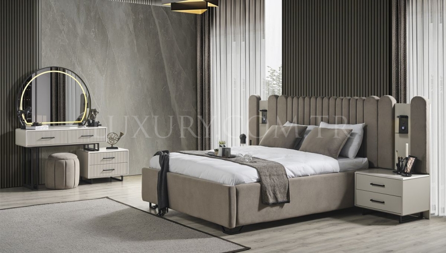 Volga Modern Bedroom Set - 4