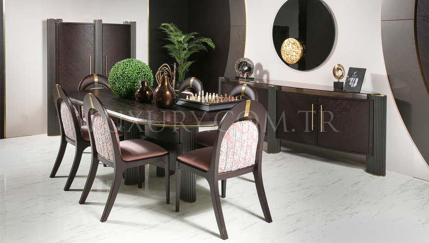 Vuitton Modern Dining Room - 1080