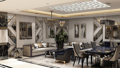 Yanassa Salon Dekorasyonu