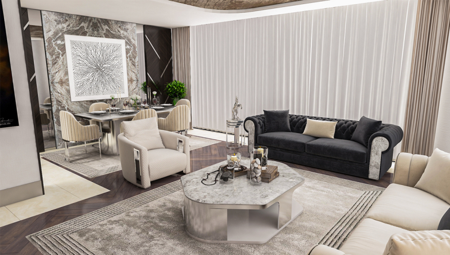 Yedi Mavi Residences Mobilya Projesi - 1