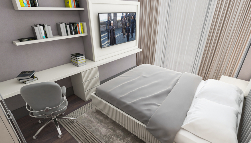 Yedi Mavi Residences Mobilya Projesi - 18