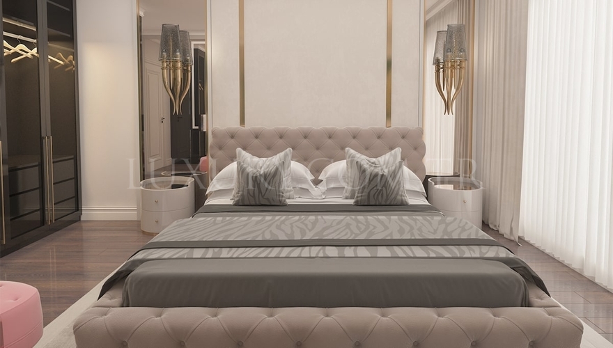 Zaden Yatak Odası Mobilyası Dekorasyonu - 1140