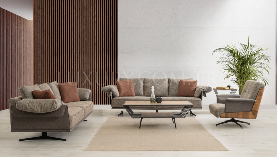 Zarek Modern Living Room - 1