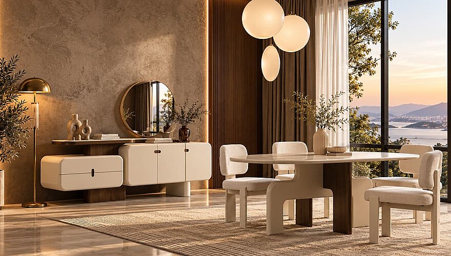 Zarello Modern Yemek Odası - 1192