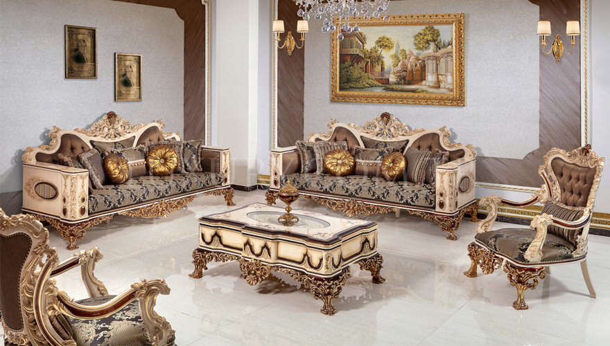 Zenin Classic Sofa Set - 999