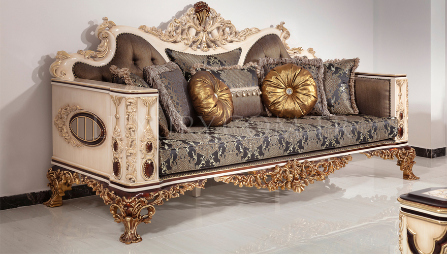 Zenin Classic Sofa Set - 4