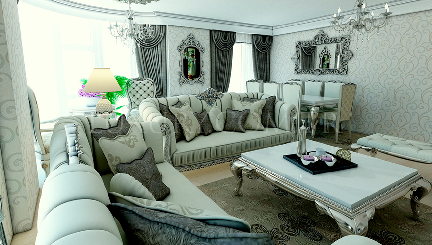 Ziven Living Room Decoration - 1086