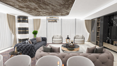 Zorşu Center Проект меблировки резиденции - 1102 Luxury Line